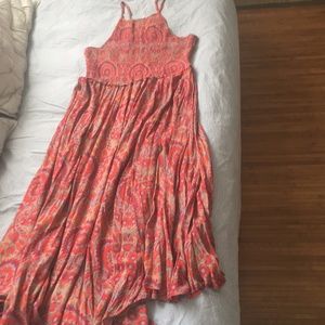 Red Free People Dress